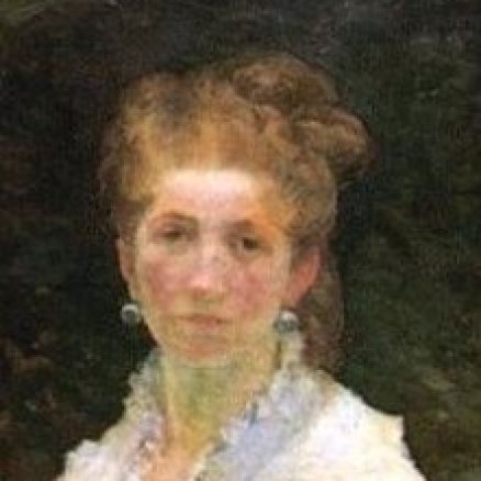 1874 1875 Louise doute 30 ans env femme en blanc bizarre pour le costume plutot vers 1871 - Copie
