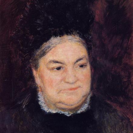 Renoir A. 1878 madame Le Coeur vieille femme